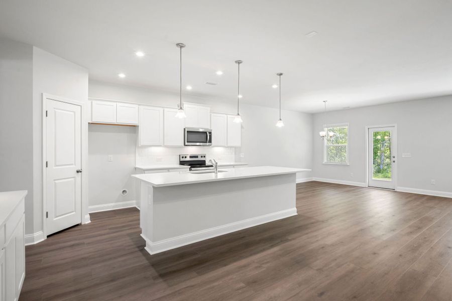 Furnished interior view inside a new home in Waterways, Richmond Hill (Image 12).