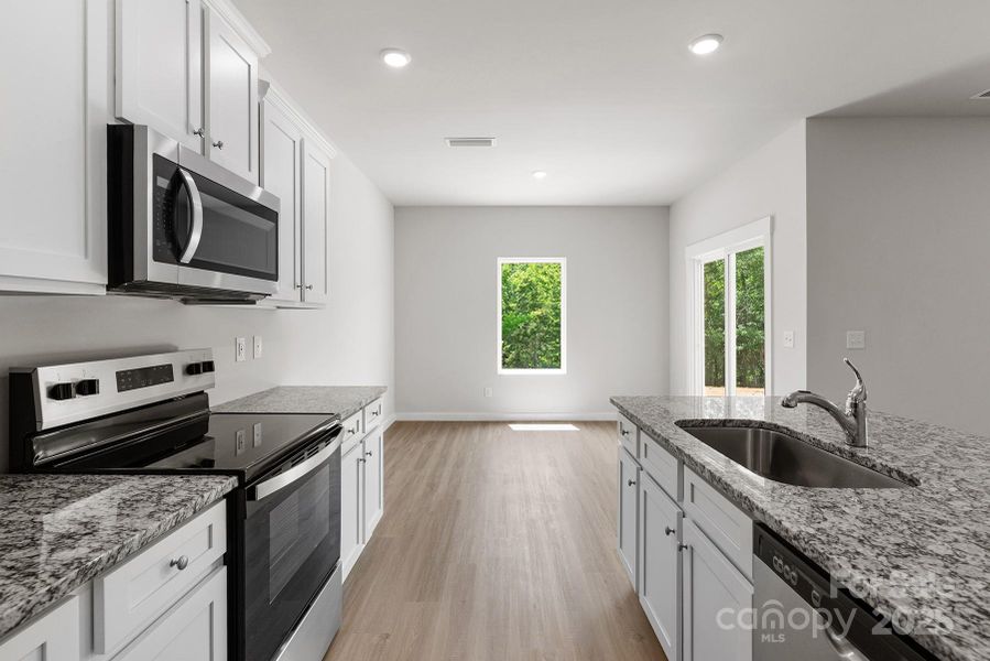 Furnished interior view inside a new home in , Winston-Salem (Image 6).