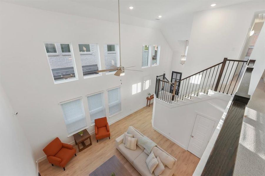 Furnished interior view inside a new home in Pecan Square, Northlake (Image 13).