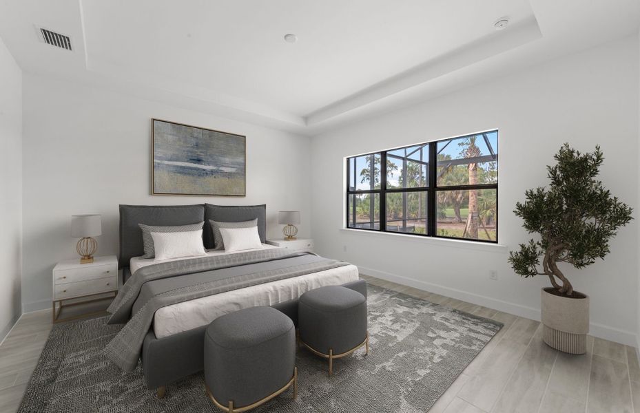 Furnished interior view inside a new home in Terreno, Naples (Image 7).