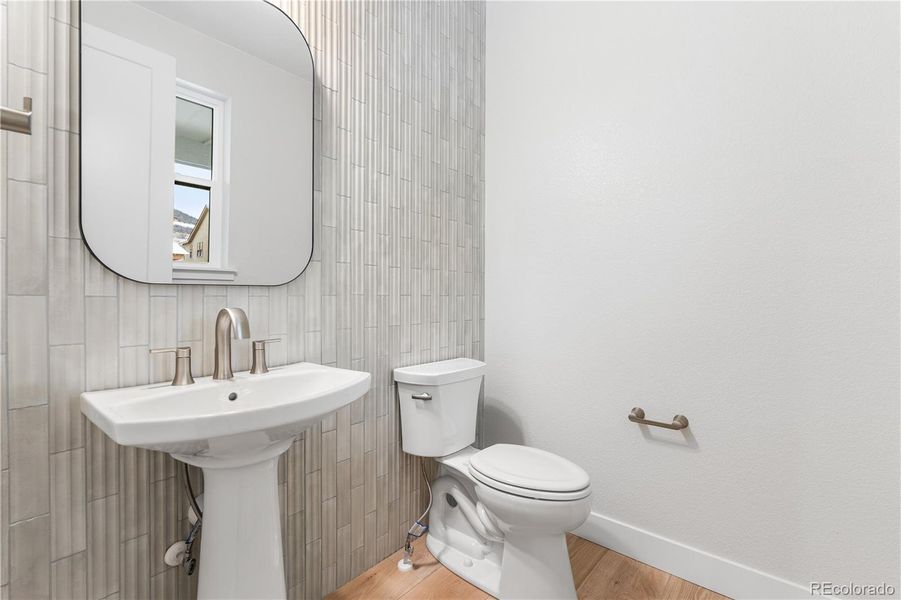 Furnished interior view inside a new home in Autograph at Lyric, Lone Tree (Image 27).