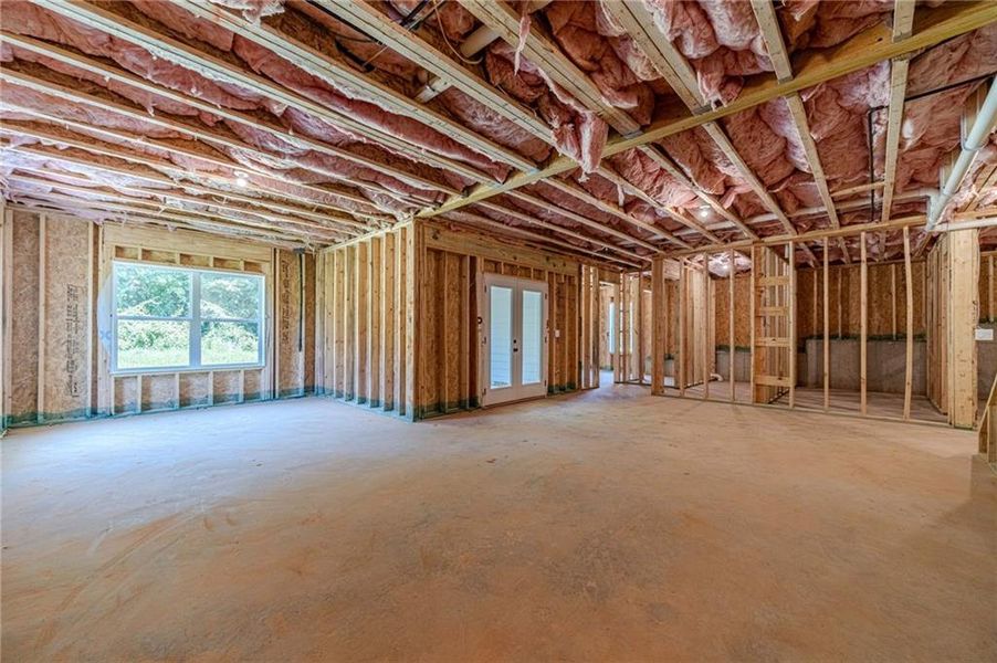 In-progress construction of a new home in , Covington, GA (Image 38). In-progress construction of a new home in , Covington, GA (Image 38).
