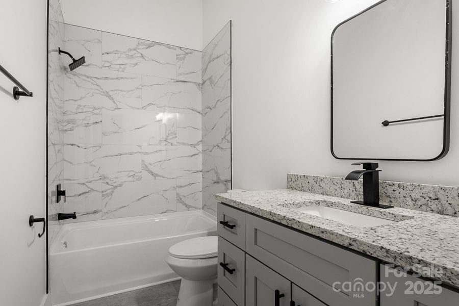 Furnished interior view inside a new home in , Charlotte (Image 13).