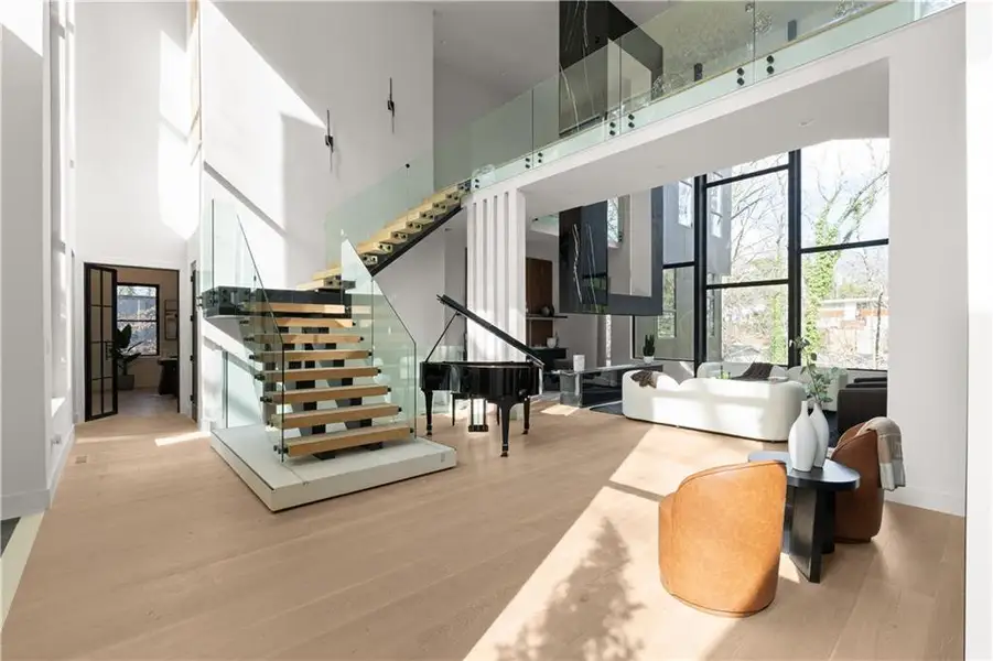 Furnished interior view inside a new home in , Atlanta (Image 5).