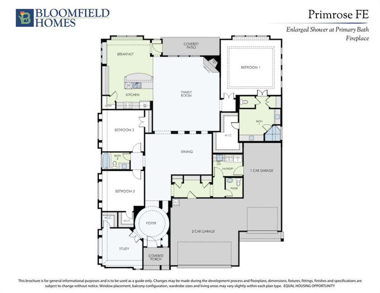 2D floor plan layout of this home in Stone River Glen 60s, Royse City, TX (Image 5). 2D floor plan layout of this home in Stone River Glen 60s, Royse City, TX (Image 5).