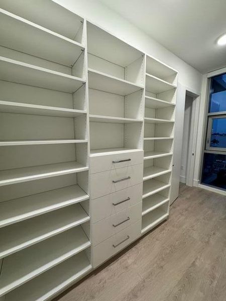 PRIMARY WALK IN CLOSET