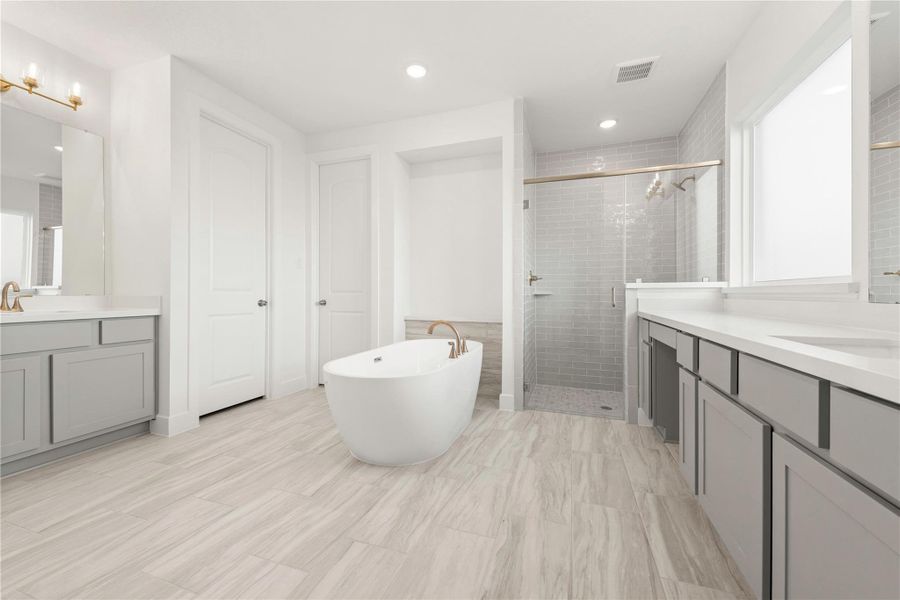 Furnished interior view inside a new home in ARTAVIA®, Conroe (Image 5).