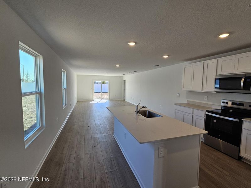 Furnished interior view inside a new home in Rookery, Green Cove Springs (Image 8).