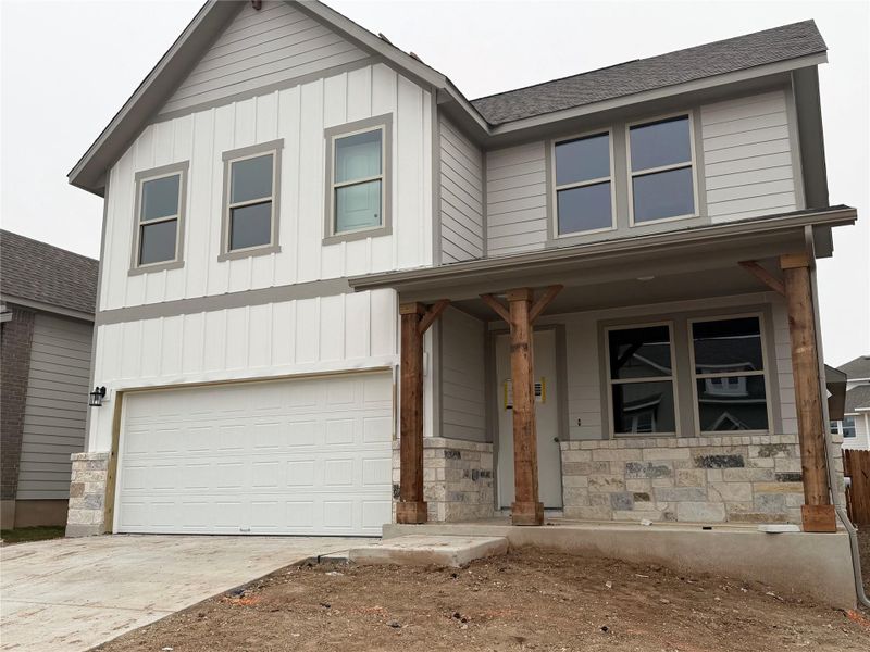 In-progress construction of a new home in Cannon Ranch 45s, Dripping Springs, TX (Image 18).