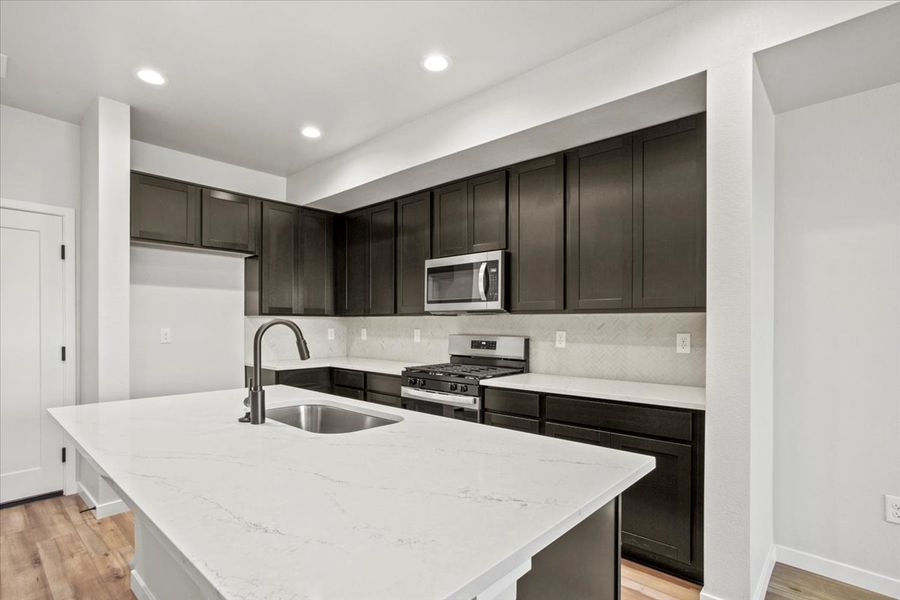 Furnished interior view inside a new home in Arras Park, Thornton (Image 7).
