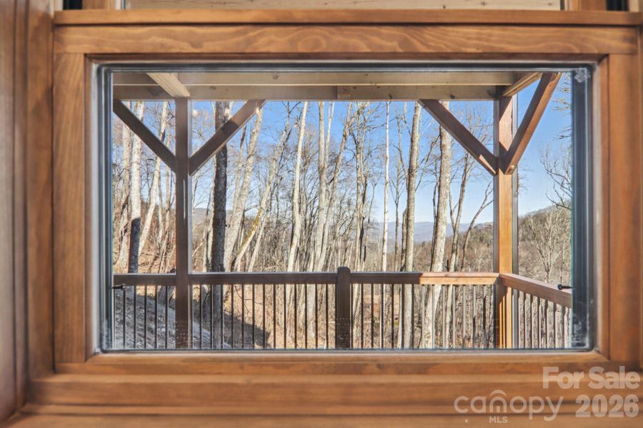 Close-up of interior finishes inside a home in , Maggie Valley (Image 20).