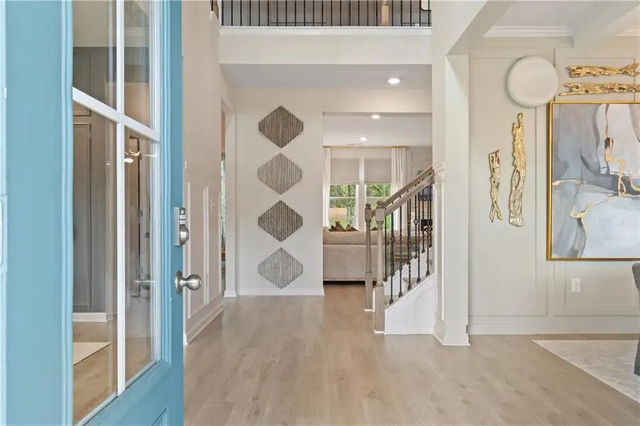 Furnished interior view inside a new home in Northcroft, Lawrenceville (Image 4).