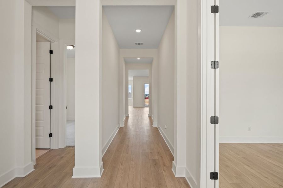 Spacious, unfurnished interior of a new home in Capitol Collection at Lariat, Liberty Hill (Image 14). Spacious, unfurnished interior of a new home in Capitol Collection at Lariat, Liberty Hill (Image 14).