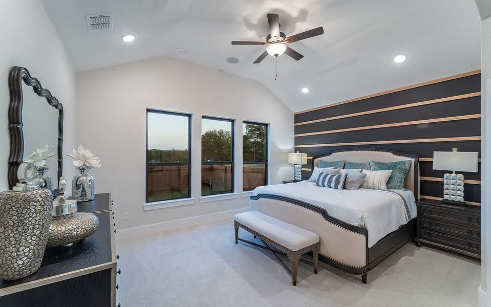 Representative furnished interior of a home built from the Dakota by CastleRock Communities in Hughes Landing, Dickinson (Image 10).