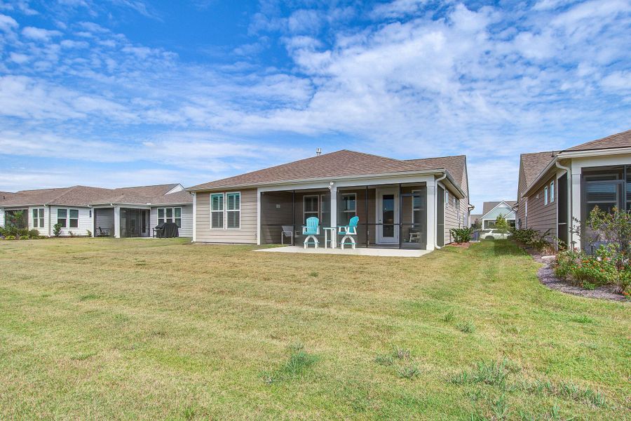 Exterior details and patio area of a home in , Summerville (Image 20).