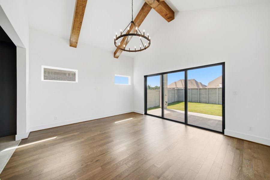 Spacious, unfurnished interior of a new home in Legacy, League City (Image 40).