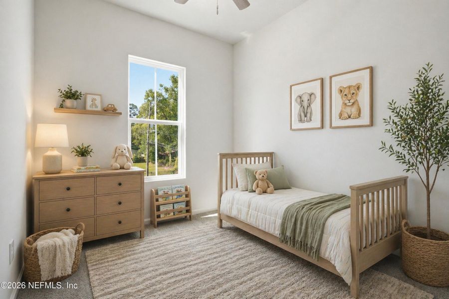 Furnished interior view inside a new home in , Jacksonville (Image 6).