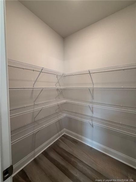 Oversized Walk-In Pantry