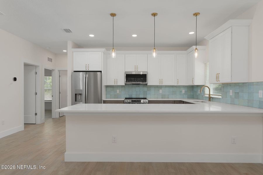 Furnished interior view inside a new home in , Hastings (Image 6).