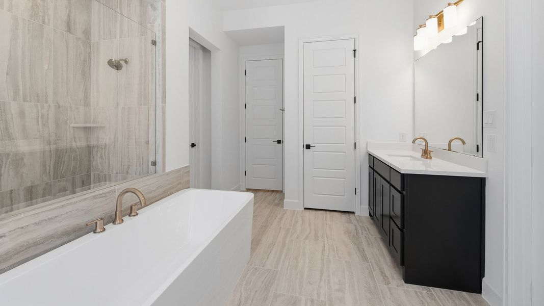 Furnished interior view inside a new home in Walsh, Fort Worth (Image 13).