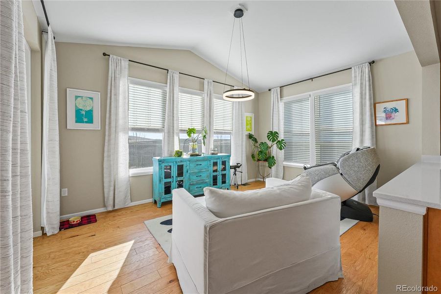 Family Room: Cozy space for relaxation and gatherings.