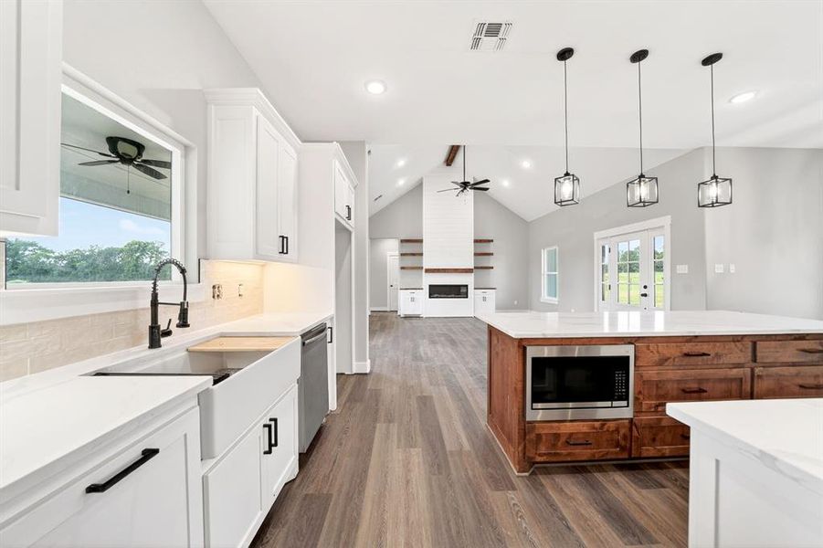 Furnished interior view inside a new home in , Edgewood (Image 6).