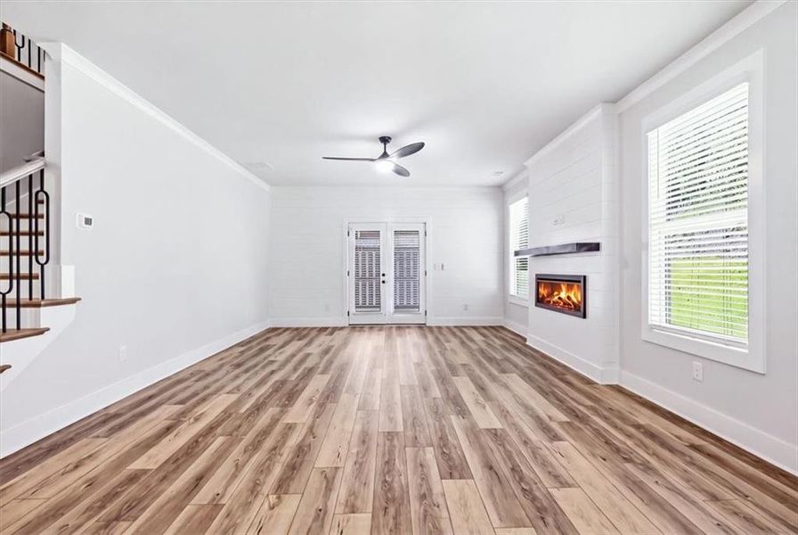 Spacious, unfurnished interior of a new home in , Lawrenceville (Image 54).