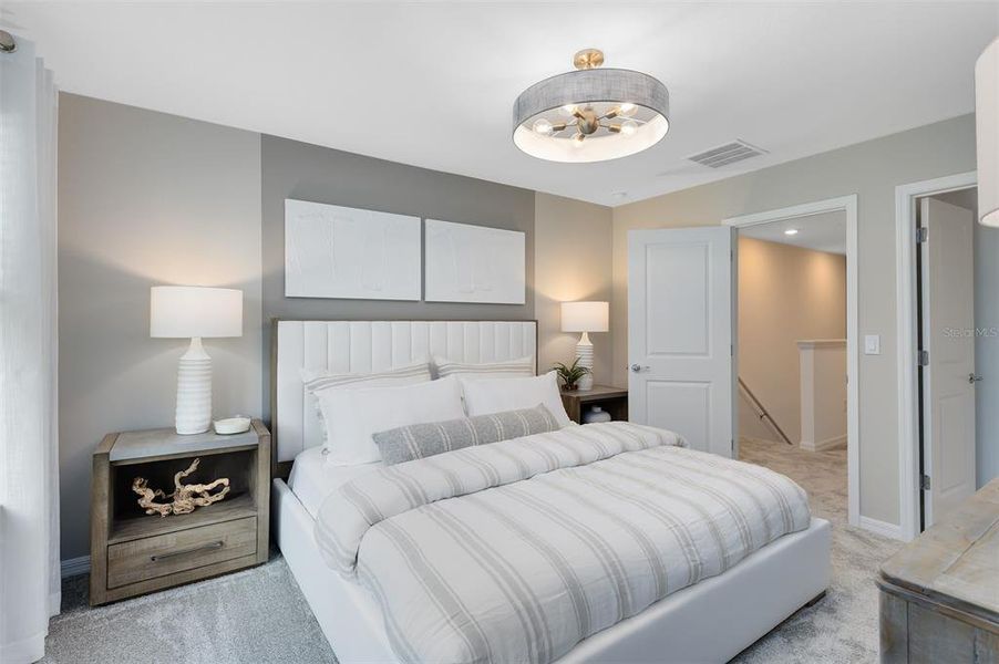 Furnished interior view inside a new home in Skylar Crest, Sanford (Image 22).