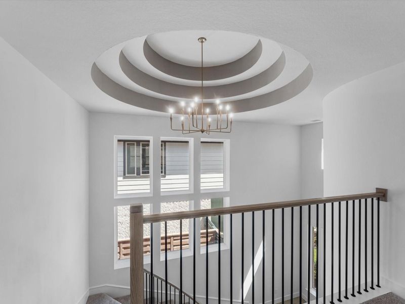 Spacious, unfurnished interior of a new home in Austin Point, Richmond (Image 15).