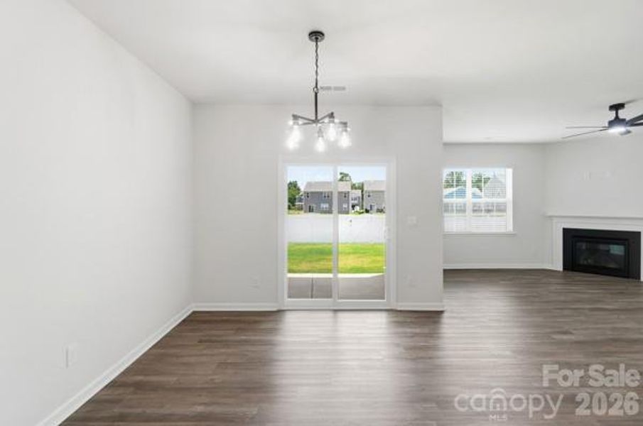 Spacious, unfurnished interior of a new home in Secrest Commons, Monroe (Image 20).