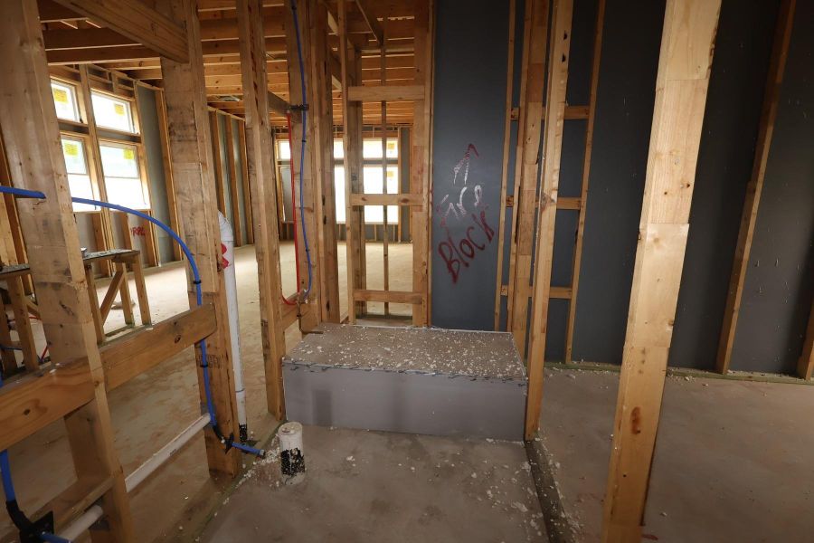 In-progress construction of a new home in Grange - Reserve Collection, Katy, TX (Image 11). In-progress construction of a new home in Grange - Reserve Collection, Katy, TX (Image 11).