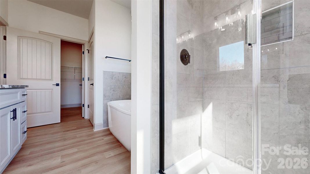 Furnished interior view inside a new home in , Monroe (Image 6).