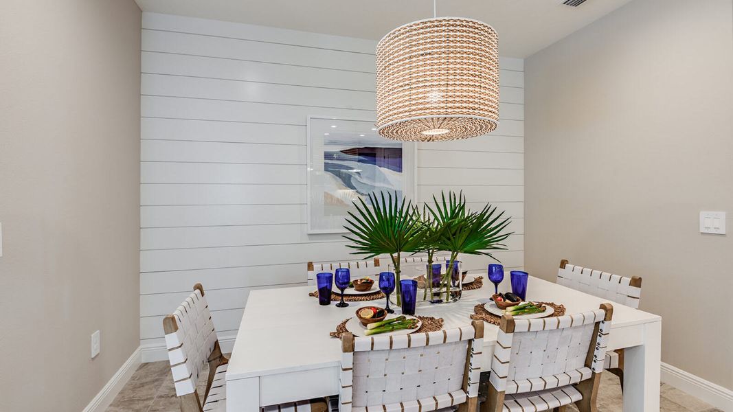 Furnished interior view inside a new home in Palmera, Venice (Image 11).
