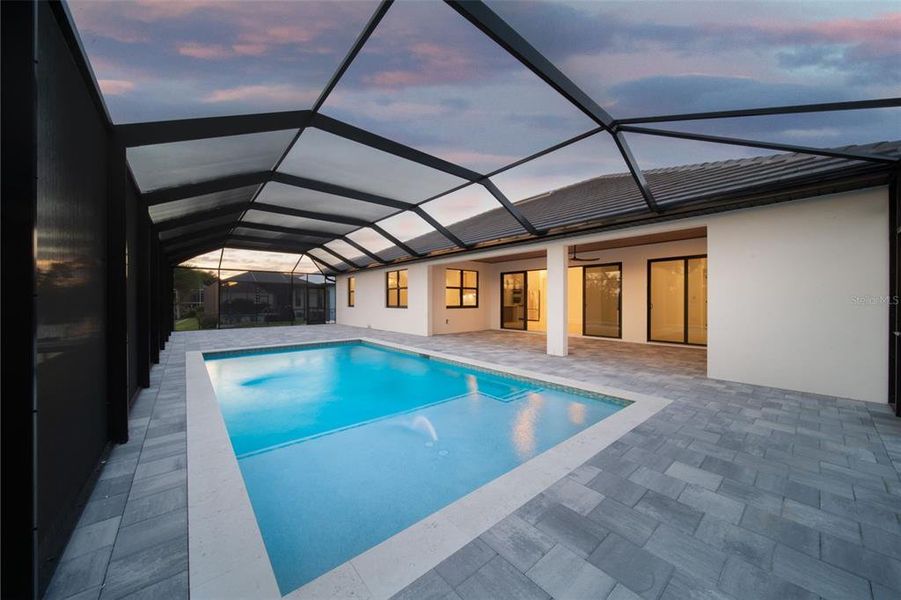 Exterior details and patio area of a home in , Cape Coral (Image 37).