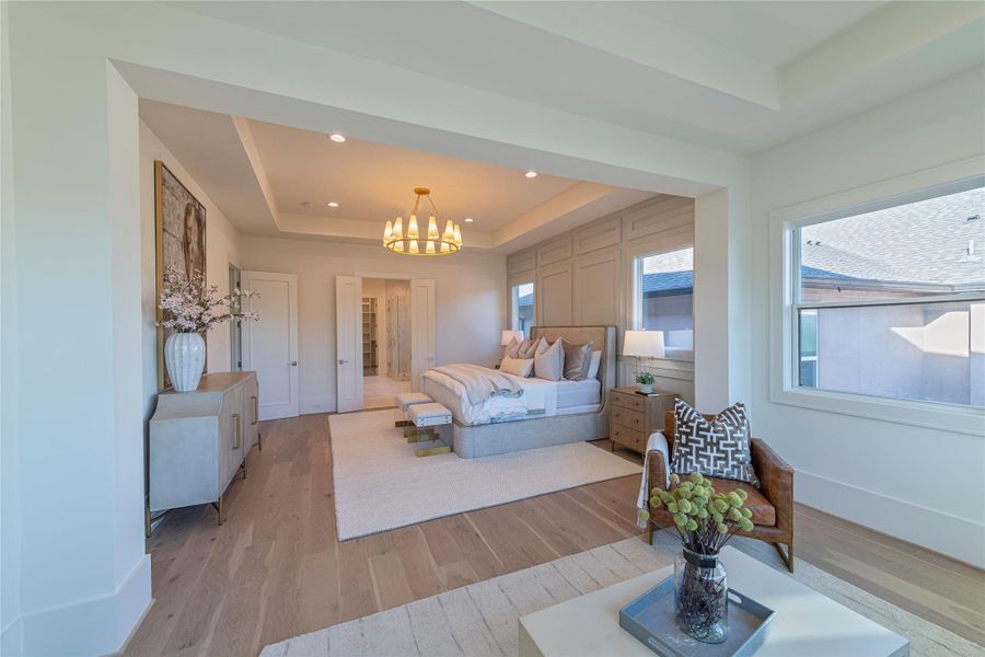 Furnished interior view inside a new home in , Houston (Image 15).