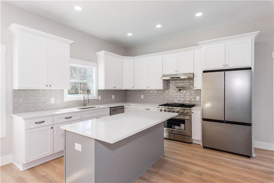 Furnished interior view inside a new home in , East Point (Image 9).