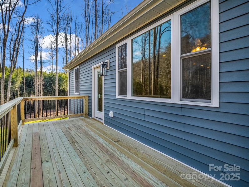 Exterior details and patio area of a home in , Flat Rock (Image 18). Exterior details and patio area of a home in , Flat Rock (Image 18).