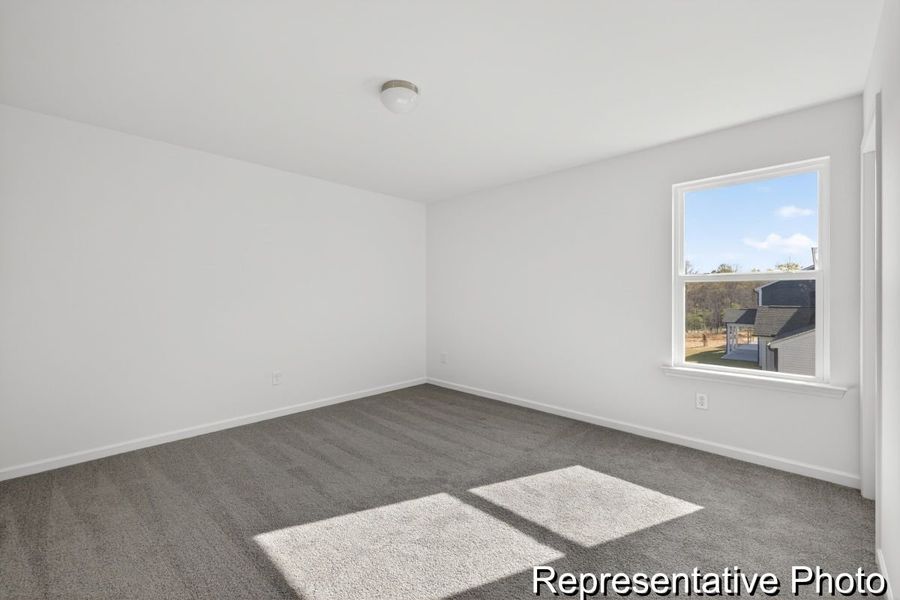 Spacious, unfurnished interior of a new home in Morgan Hills, Albemarle (Image 18).