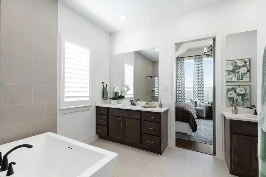 Representative Primary Bathroom - some options shown