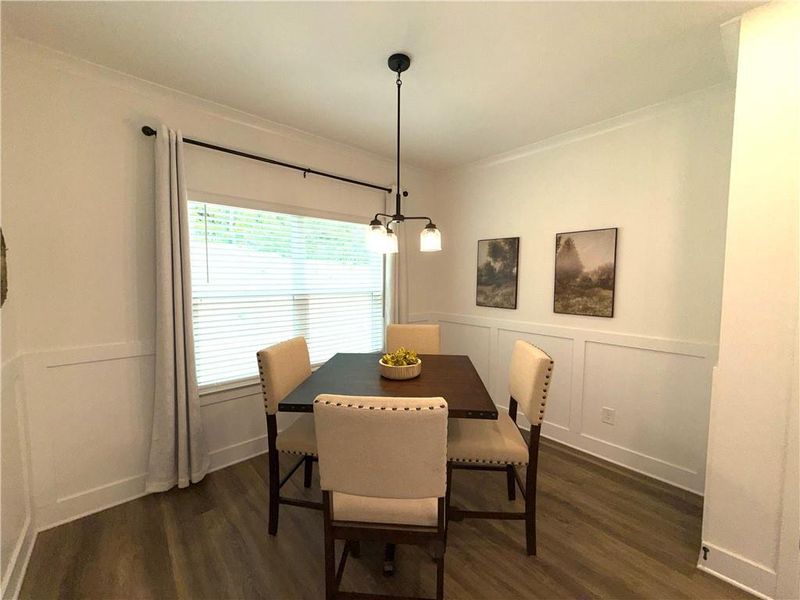 Furnished interior view inside a new home in Thunder Ridge, Dawsonville (Image 14).
