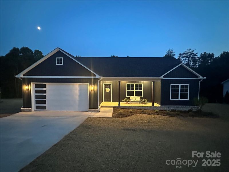 Front exterior of a new home in , Taylorsville, NC, highlighting curb appeal (Image 32).