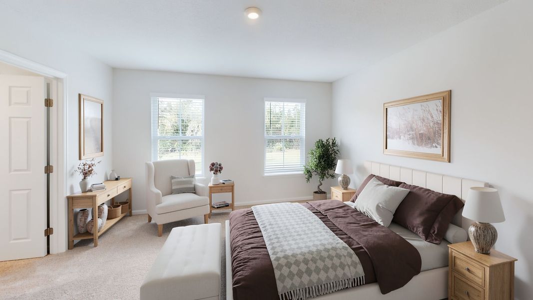 Furnished interior view inside a new home in RiverTown, St. Johns (Image 6).