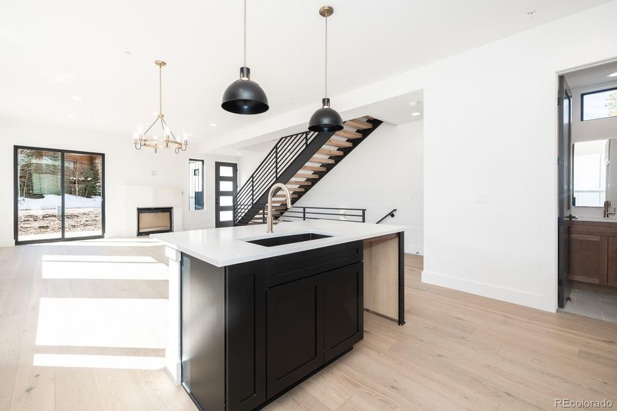 Furnished interior view inside a new home in , Winter Park (Image 12).