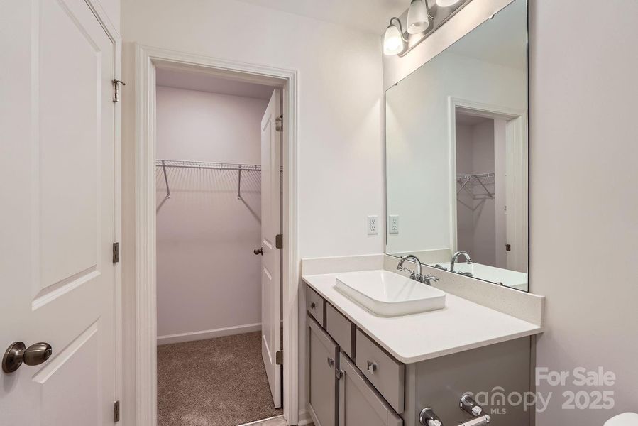Furnished interior view inside a new home in Dukes Ridge, Charlotte (Image 5).