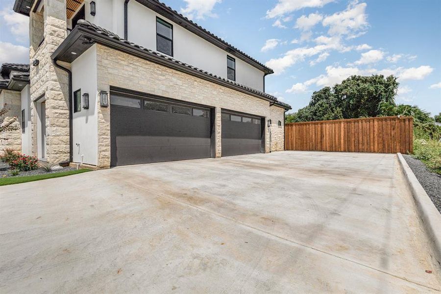 Front exterior of a new home in , Colleyville, TX, highlighting curb appeal (Image 24).