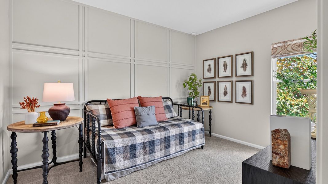 Furnished interior view inside a new home in Copes Landing, Jacksonville (Image 24).