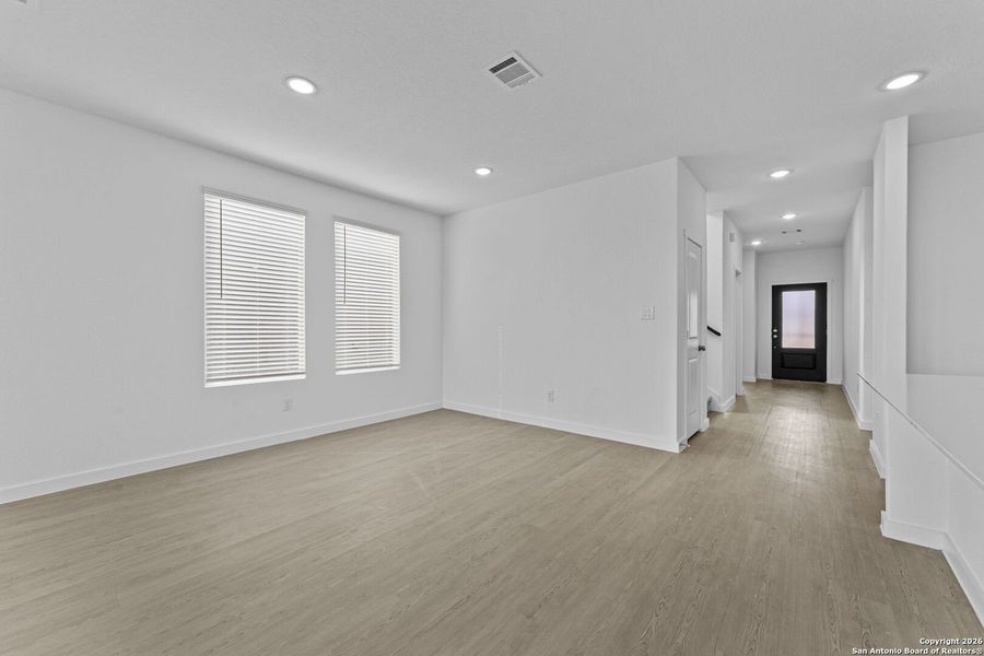 Spacious, unfurnished interior of a new home in Voss Farms: Coastline Collection, New Braunfels (Image 31).