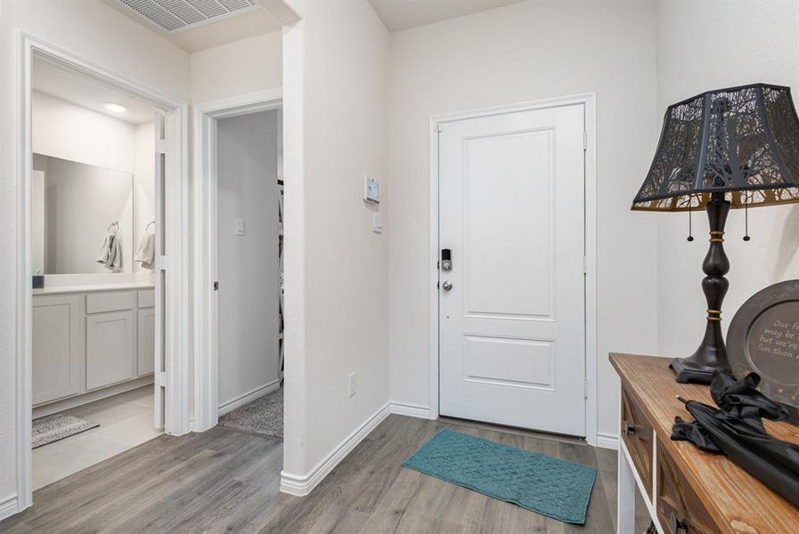 Furnished interior view inside a new home in Trailstone, Caddo Mills (Image 8). Furnished interior view inside a new home in Trailstone, Caddo Mills (Image 8).