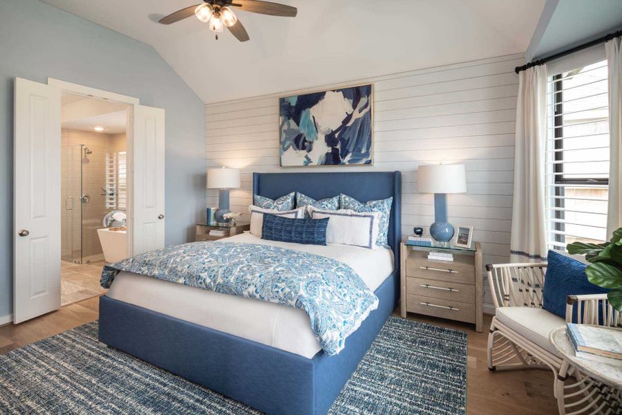 Representative Primary Bedroom - some options shown