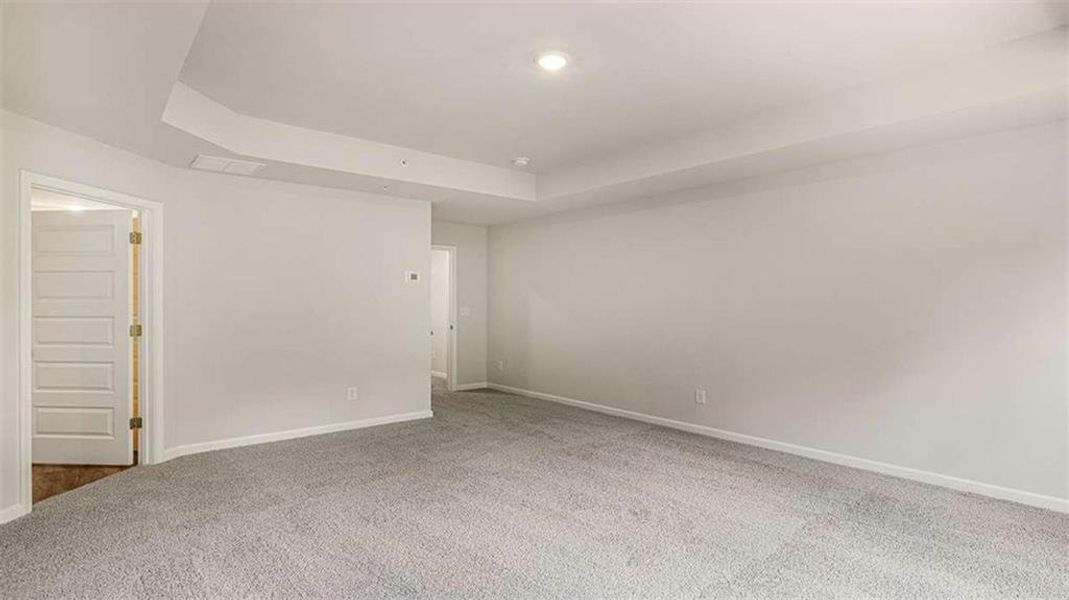 Spacious, unfurnished interior of a new home in Echo Glen, Stockbridge (Image 17). Spacious, unfurnished interior of a new home in Echo Glen, Stockbridge (Image 17).